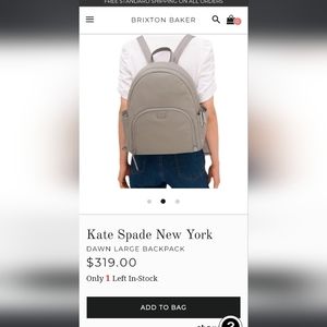 Kate spadenew York backpack